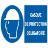 Panneau CASQUE DE PROTECTION OBLIGAT. Taliaplast 721503