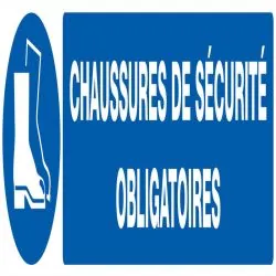 Panneau CHAUSSURES SECURITE OBLIGAT. N Taliaplast 725518
