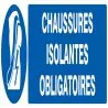 Panneau CHAUSSURES ISOLANTES OBLIGATOI Taliaplast 720516