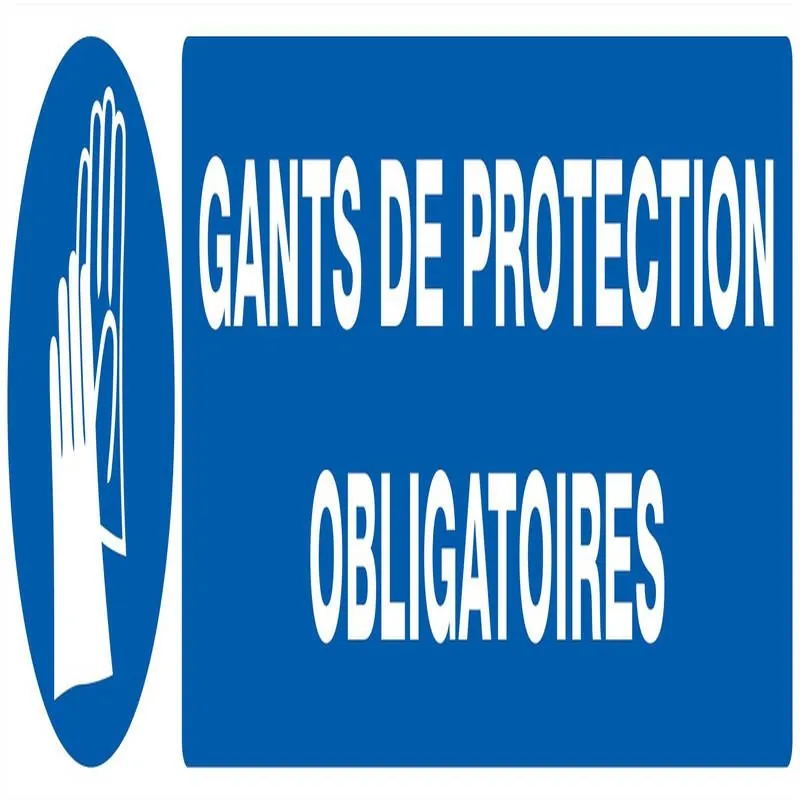 Panneau GANTS DE PROTECTION OBLIGAT. N Taliaplast 725517