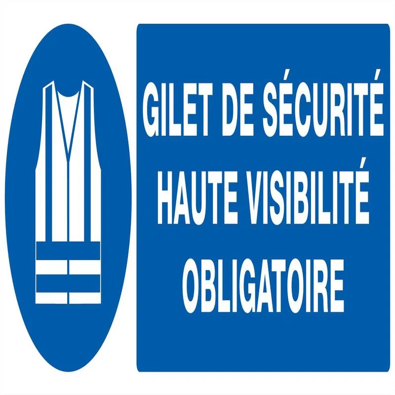 Panneau GILET DE SECURITE HAUTE VISIBI Taliaplast 726513