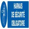 Panneau HARNAIS DE SECURITE OBLIGAT. N Taliaplast 720515