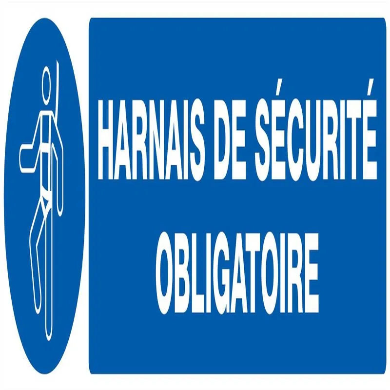 Panneau HARNAIS DE SECURITE OBLIGAT. N Taliaplast 725515