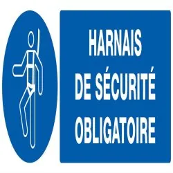 Panneau HARNAIS DE SECURITE OBLIGAT. N Taliaplast 726515