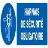 Panneau HARNAIS DE SECURITE OBLIGAT. N Taliaplast 726515