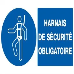 Panneau HARNAIS DE SECURITE OBLIGAT. N Taliaplast 721515