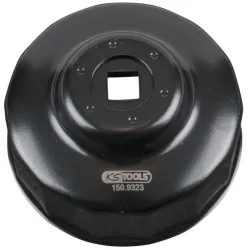 Cloche pour filtre à huile 3/8" . diamètre 73 mm KSTOOLS 150.9323 | 150.9323