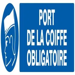 Panneau PORT DE LA COIF OBLIG 200x52 N Taliaplast 720502