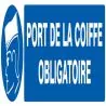 Panneau PORT DE LA COIFFE OBLIGATOIRE Taliaplast 725502