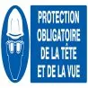 Panneau PROTECT.OBL. TETE/VUE NORMASIG Taliaplast 726504