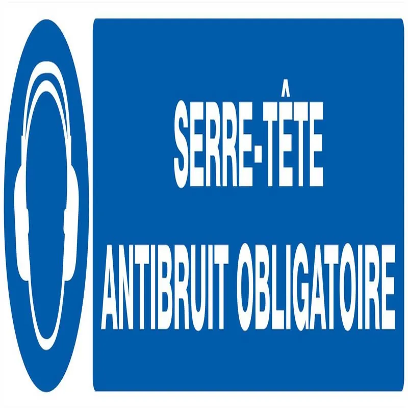 Panneau SERRE-TETE ANTIBRUIT OBLIGAT. Taliaplast 725509