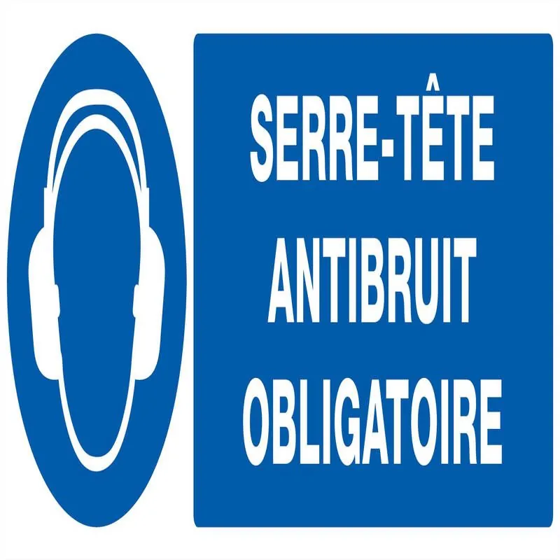 Panneau SERRE-TETE ANTIBRUIT OBLIGAT. Taliaplast 726509