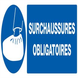 Panneau SURCHAUSSURES OBLIGATOIRES 330 Taliaplast 726522
