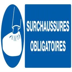 Panneau SURCHAUSSURES OBLIGATOIRES 330 Taliaplast 726522