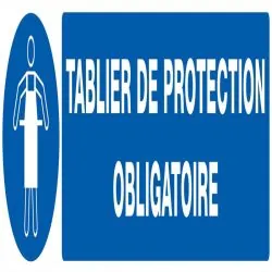Panneau TABLIER DE PROTECTION OBLIGAT. Taliaplast 725521