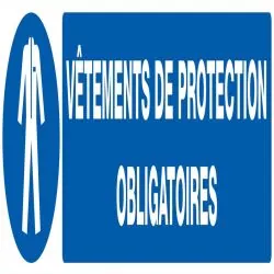 Panneau VETEMENTS DE PROTECT. OBLIGAT. Taliaplast 725519