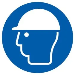 Panneau CASQUE DE PROTECTION OBLIGAT. Taliaplast 727507