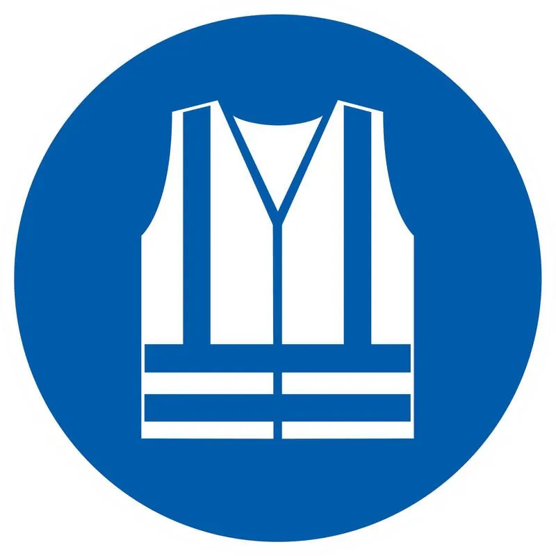Panneau GILET SECURITE HV OBLIGATOIRE Taliaplast 727543