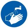 Panneau LAVAGE DES MAINS OBLIGATOIRE N Taliaplast 724538