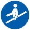 Panneau UTILISER LA MAIN COURANTE NORM Taliaplast 722592