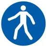 Panneau UTILISER LE PASSAGE NORMASIGN Taliaplast 724525