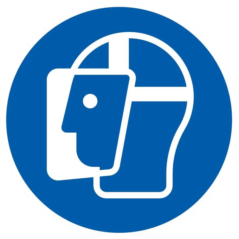 Panneau VISIERE DE PROTECTION OBLIGAT. Taliaplast 724541
