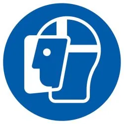 Panneau VISIERE DE PROTECTION OBLIGAT. Taliaplast 723541