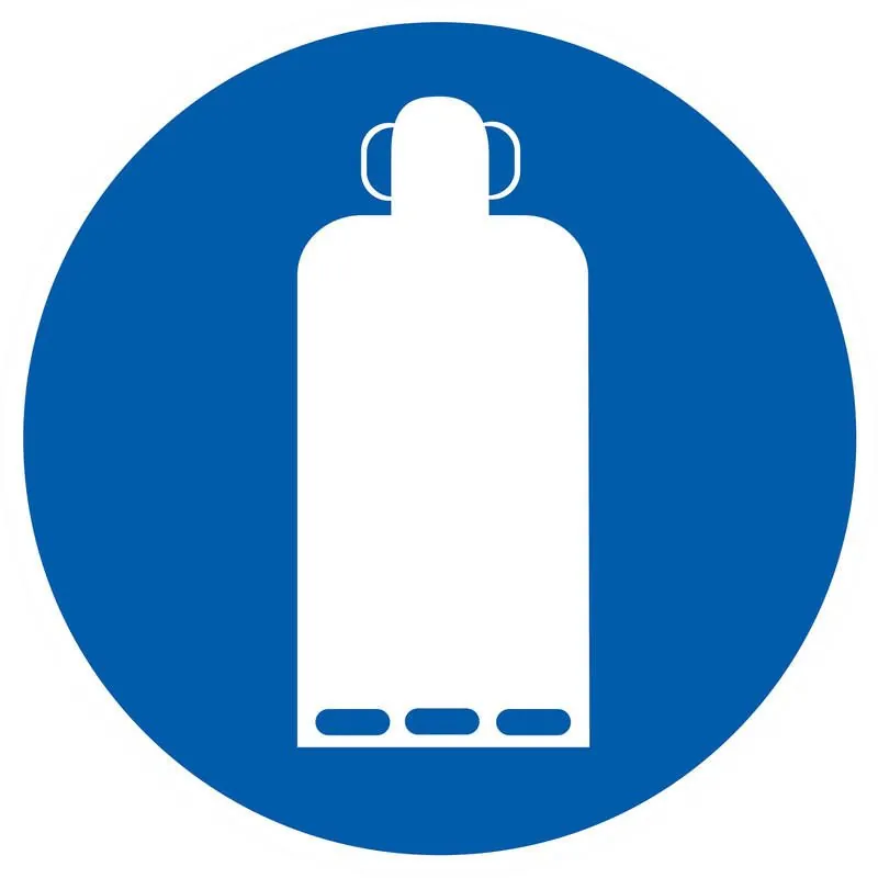 Panneau BOUTEILLE DE GAZ OBLIGATOIRE D Taliaplast 727564