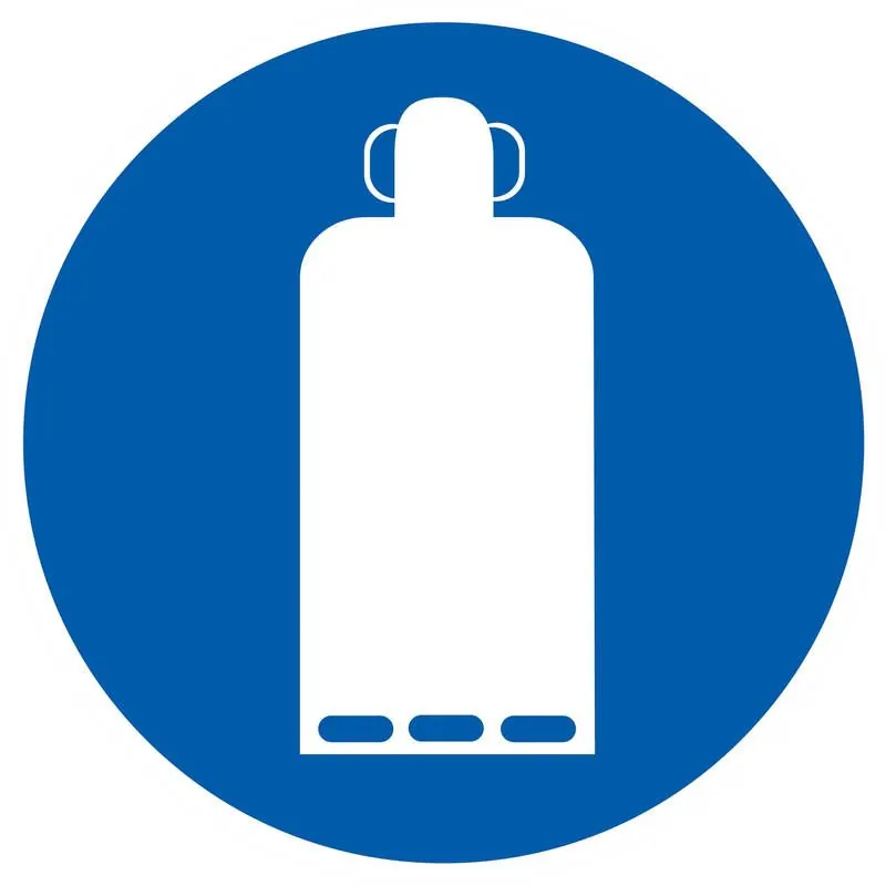 Panneau BOUTEILLE DE GAZ OBLIGATOIRE D Taliaplast 723564