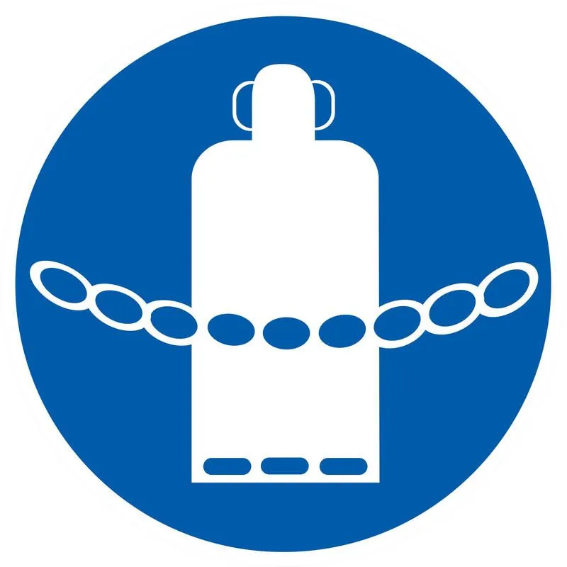 Panneau CHAINES BOUT. DE GAZ OBLIG.0 N Taliaplast 724563