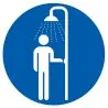 Panneau DOUCHE OBLIGATOIRE D.80 NORMAS Taliaplast 724555