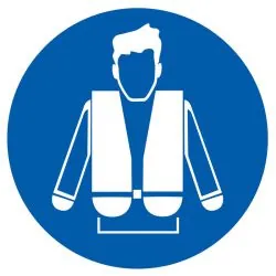 Panneau GILET SAUVET. OBLIGATOIRE NORM Taliaplast 724552