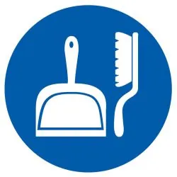 Panneau POSTE TRAVAIL RANGE OBLIG. NOR Taliaplast 724557
