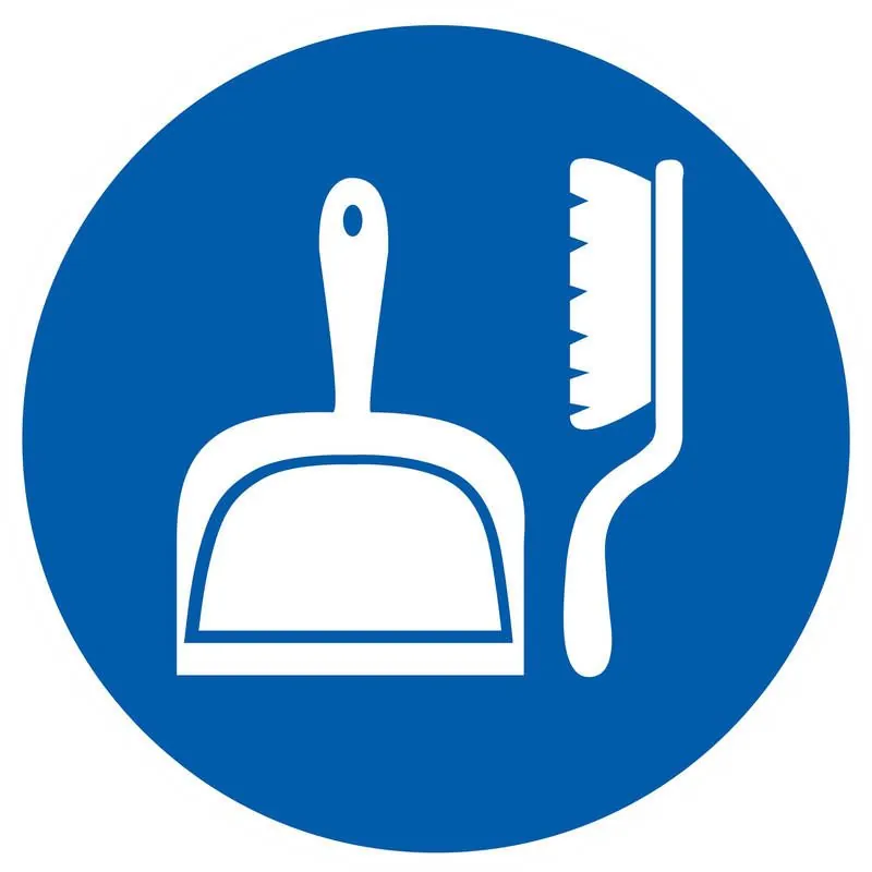 Panneau OBLIGATION DE RANGER SON POSTE Taliaplast 723557