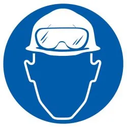 Panneau PROTECTION OBLIGATOIRE TETE/VU Taliaplast 724545