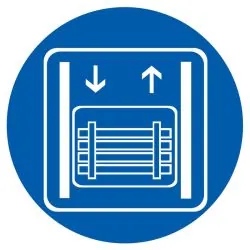 Panneau TRANSPORT DE MARCHANDISES EXCL Taliaplast 724569