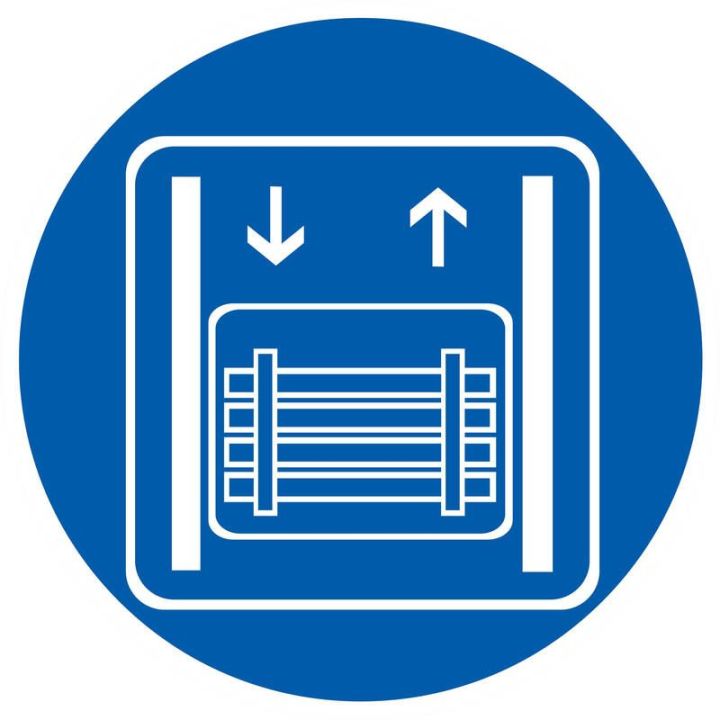 Panneau TRANSPORT DE MARCHANDISES EXCL Taliaplast 722569