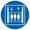 Panneau TRANSPORT DE PERSONNES EXCLUSI Taliaplast 727570
