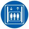 Panneau TRANSPORT DE PERSONNES EXCLUSI Taliaplast 722570
