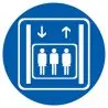 Panneau TRANSPORT DE PERSONNES EXCLUSI Taliaplast 723570