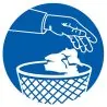 Panneau UTILISEZ LES POUBELLES D.80 NO Taliaplast 724543