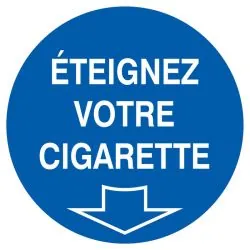Panneau ETEIGNEZ VOTRE CIGARETTE NORMA Taliaplast 727519