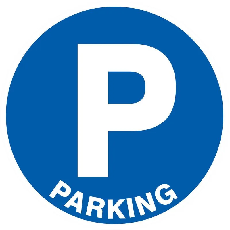 Panneau PARKING D.80 NORMASIGN ADHESIF Taliaplast 724523