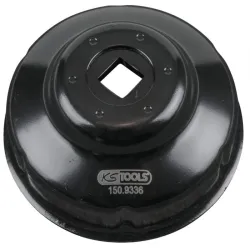 Cloche pour filtre à huile 3/8" . diamètre 66 mm / 6 cannelures KSTOOLS 150.9336 | 150.9336