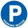 Panneau PARKING MOTOS D.300 NORMASIGN Taliaplast 722576