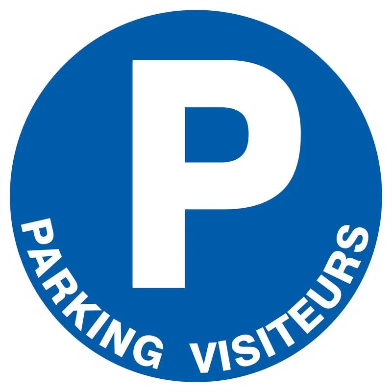 Panneau PARKING VISITEURS D.300 NORMAS Taliaplast 722521