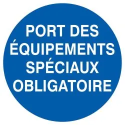 Panneau PORT EQUIP. SPEC.OBLIGAT. NORM Taliaplast 727533