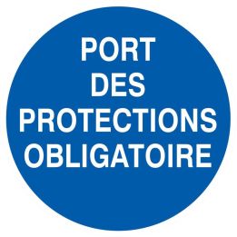 Panneau PORT PROTECT. OBLIGATOIRE NORM Taliaplast 727536