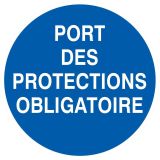Panneau PORT PROTECT. OBLIGATOIRE NORM Taliaplast 727536