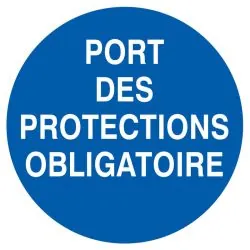 Panneau PORT PROTECT. OBLIGATOIRE NORM Taliaplast 727536